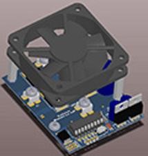 3D da placa Mamute